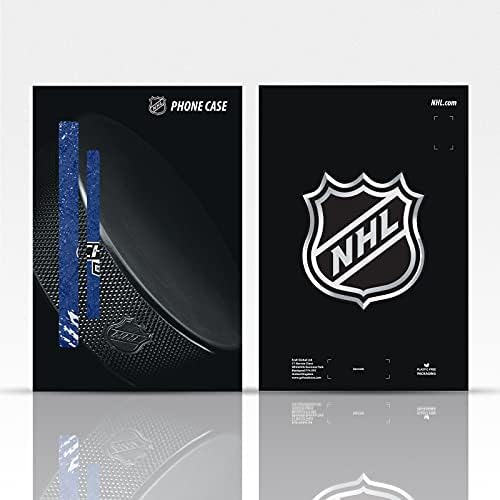 עיצובים של תיק ראש מורשה רשמית NHL Leopard Patten Pittsburgh Pentuins Gel Case תואם ל- Apple iPad Air