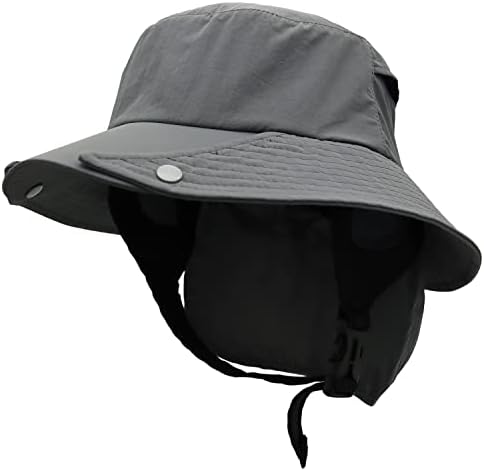 כובע דלי גלישה, גברים כובעי שמש עם דש צוואר לגלישה, שייט, ספורט מים