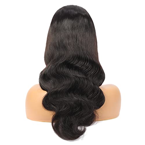 שיער טבעי פאות גוף גל חצי פאות לנשים שחורות ברזילאי שיער ללא דבק פאות 26 סנטימטרים טבעי צבע