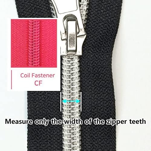 Godo Nylon Zipper Slider ערכות החלפת תיקון - Zippersize 5 6 8 9 10 12 מחוון דו צדדי יחיד או כפול זמין