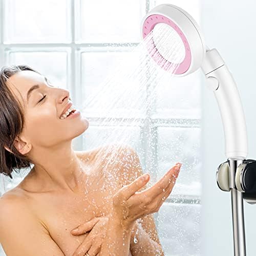 גבוהה לחץ כף יד מקלחת ראש מקלחת סט סוגר עבור נמוך זרימת מים אספקת יד מקלחת תרסיס אפילו ברז אור עד