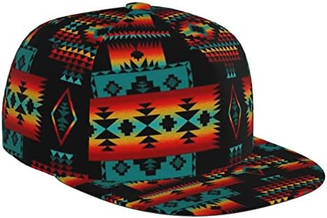 חמוד אינדיאני בייסבול כובע לנשים גברים בציר ילידים מתכוונן בייסבול כובע חיצוני כובע