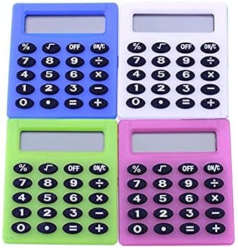 מחשבון SXNBH מיני מיני נייד מחשבון אלקטרוני מחשבון מחשבון צבע מחשבון תלמידי בית ספר