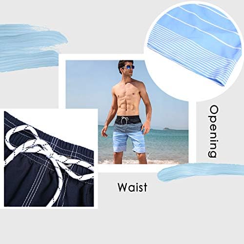 איקר גברים בגד ים מהיר יבש רחצה חליפות קיץ חג חוף לוח מכנסיים קצרים