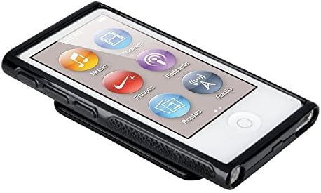 למקרה של Apple iPod Nano 7, קליפ חגורה TPU ג'ל גומי עור רך מכסה לכיסוי Apple iPod Nano דור 7th 7G 7