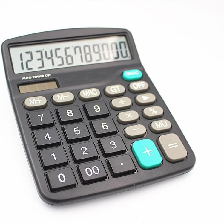 MJWDP 12 ספרות מחשבון שולחן כפתורים גדול