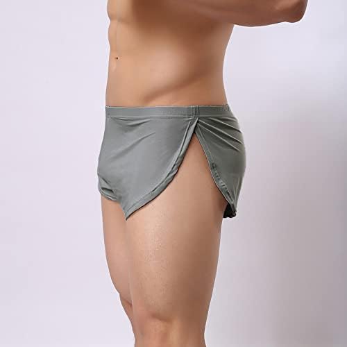 תחתוני BMISEGM מכנסיים קצרים תחתונים תחתונים בוקסר בולטת תחתונים תחתוני מכתב צבעים גברים סקסיים כיס
