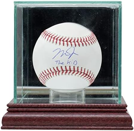 מייק פורל חתימה מלאכים MLB בייסבול כתובת הילד עם הולוגרמה MLB - כדורי חתימה עם חתימה