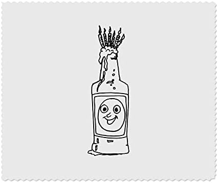 עזידה 2 x 'בקבוק בירה ליום הולדת' עדשה מיקרו -סיבית/כוסות מטליות ניקוי
