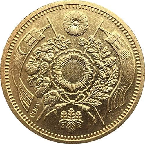 מטבע אתגר 1889 ספרד 20 פסטות - Alfonso XIII מטבעות מטבעות Copycollection מתנות אוסף מטבע